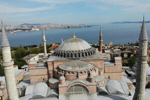 Самый выдающийся памятник Стамбула ожидает масштабная реставрация (фото)