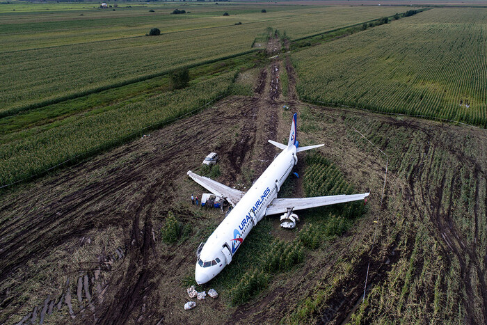 У Росії сталася аварія пасажирського літака