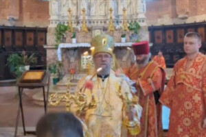 Митрополит Московской церкви в Украине совершил служение с духовенством РПЦ в Италии