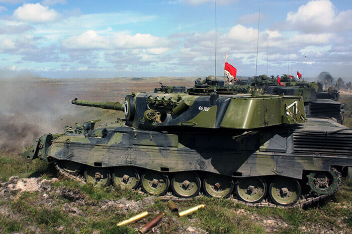 Дания передаст Украине 45 танков