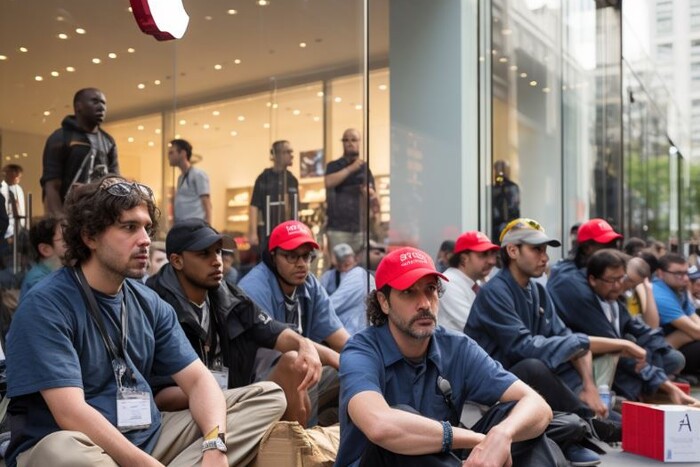 У Франції співробітники Apple Store оголосили страйк у день початку продажів iPhone 15