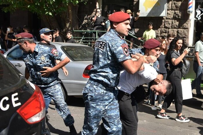 В Єревані затримано понад 80 протестувальників