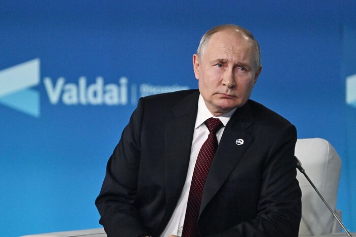 Путин в Валдае. Это отдельная страница для суда над рашизмом