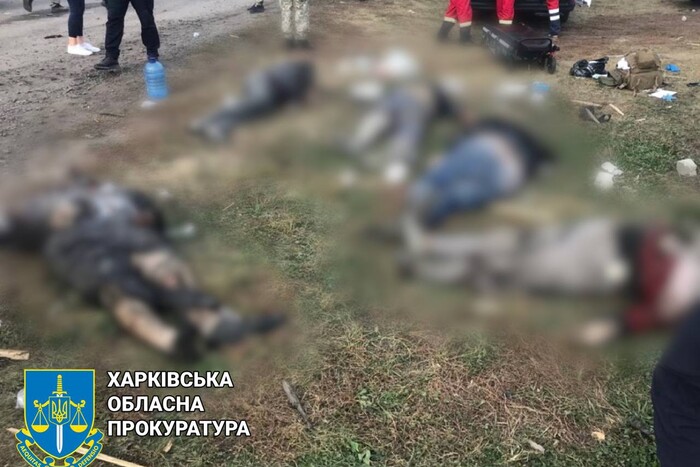 Окупанти вигадали фейк, аби заглушити масове вбивство жителів села на Харківщині