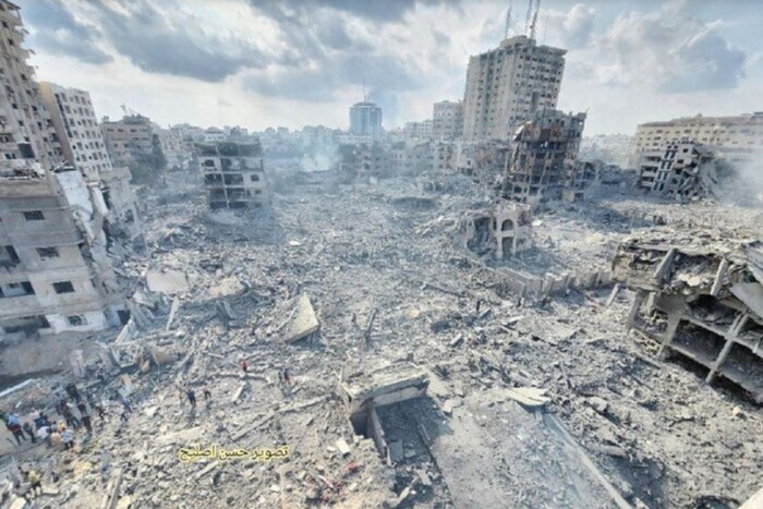 Удар ЦАХАЛа по Сектору Газа: Нетаньяху показал масштабы разрушения (видео)