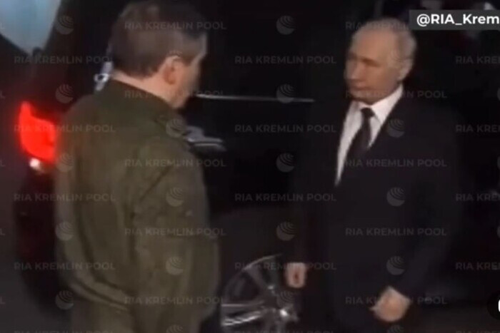 Путин ночью посетил штаб армии РФ в Ростове (видео)