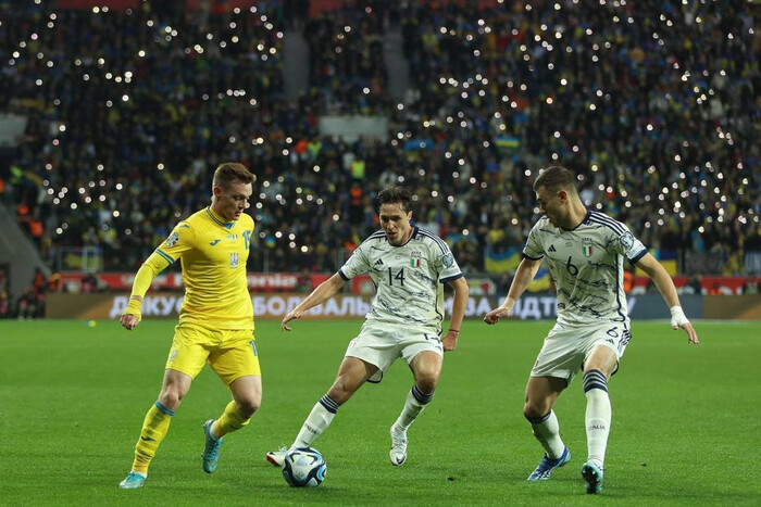 Збірна України зіграла внічию з Італією у відборі на Євро-2024