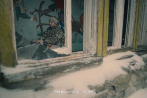 Українські військові чотирма легендарними піснями привітали світ із Різдвом
