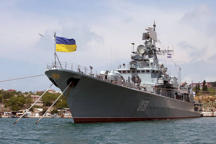 Командувач ВМС розповів, як приймали рішення затопити фрегат «Гетьман Сагайдачний»
