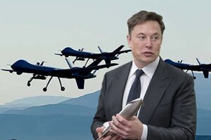 Маск зробив ставку на дрони у майбутніх війнах