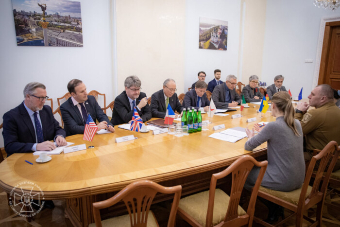 Глава СБУ зустрівся з послами G7 у справі Bihus.Іnfo