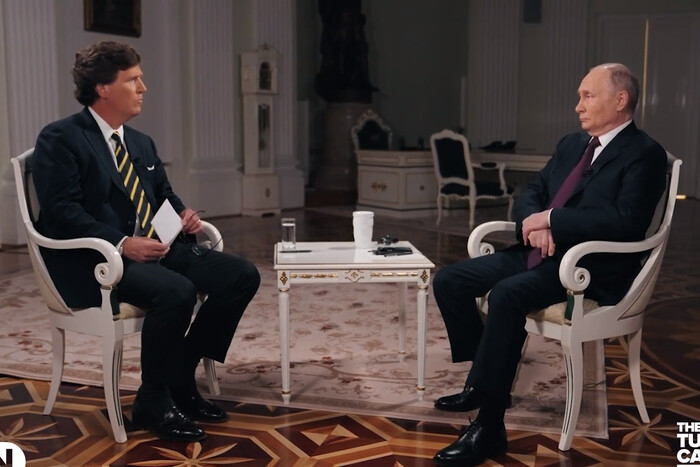 Інтерв'ю Карлсона з Путіним. Головні заяви російського диктатора