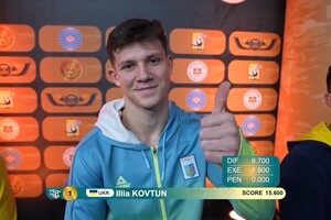 Українські спортивні гімнасти здобули три нагороди на етапі Кубка світу