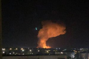 Атака дронів на Одесу: спалахнула пожежа на енергооб'єкті