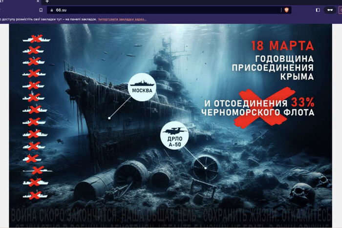Військові кібери зламали 14 сайтів РФ, які підтримали окупацію Криму