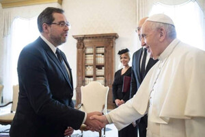 «Путін – реінкарнація диявола». Посол у Ватикані оцінив заяву Папи Римського про «білий прапор»