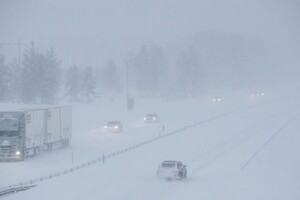 Південь Швеції опинився у транспортному колапсі через снігопад