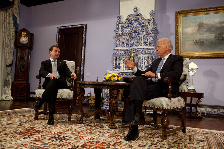 Байден приложил огромные усилия, чтобы подружить США с РФ. Фото Белого Дома
