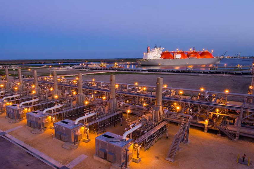 Дополнительная линия Sabine Pass LNG прибавит 21,5 млн куб. м в день пиковой экспортной мощности/Фото: bechtel.com
