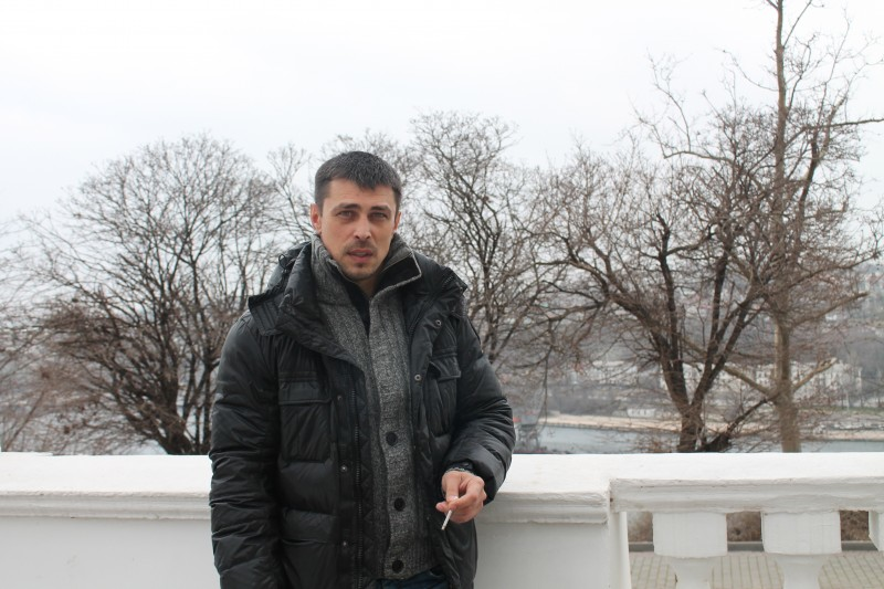 Задержанный активист Александр Франчетти. Фото из открытых источников
