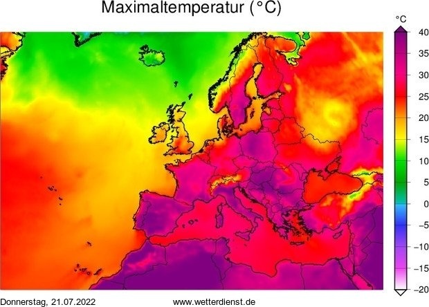 Карта тепла