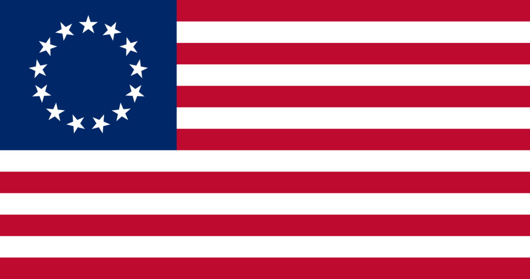 Перший прапор США