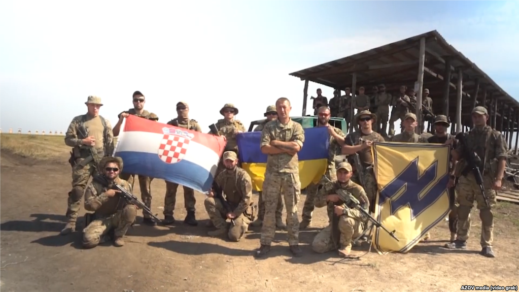 Хорвати, які боронять Україну на Донбасі (фото: Радіо Свобода)