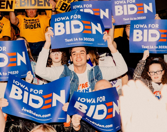 Чи зможе Джо Байден повести на вибори молодих демократів? Фото: Evan Jenkins