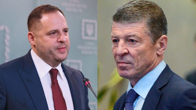 Председатель Офиса президента Украины Андрей Ермак и заместитель главы Администрации президента РФ Дмитрий Козак