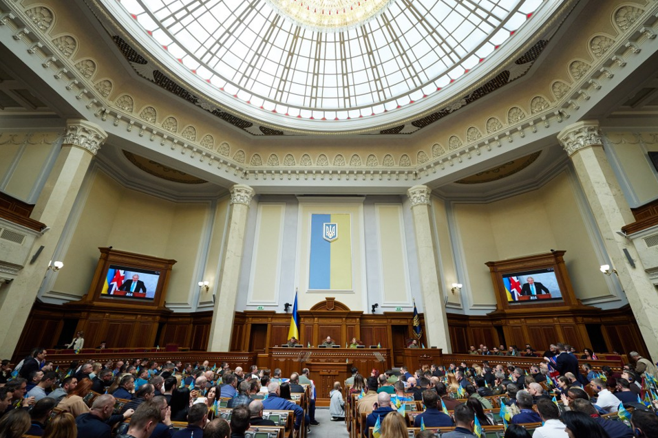 Засідання Верховної Ради 3 травня (Фото: Офіс президента)